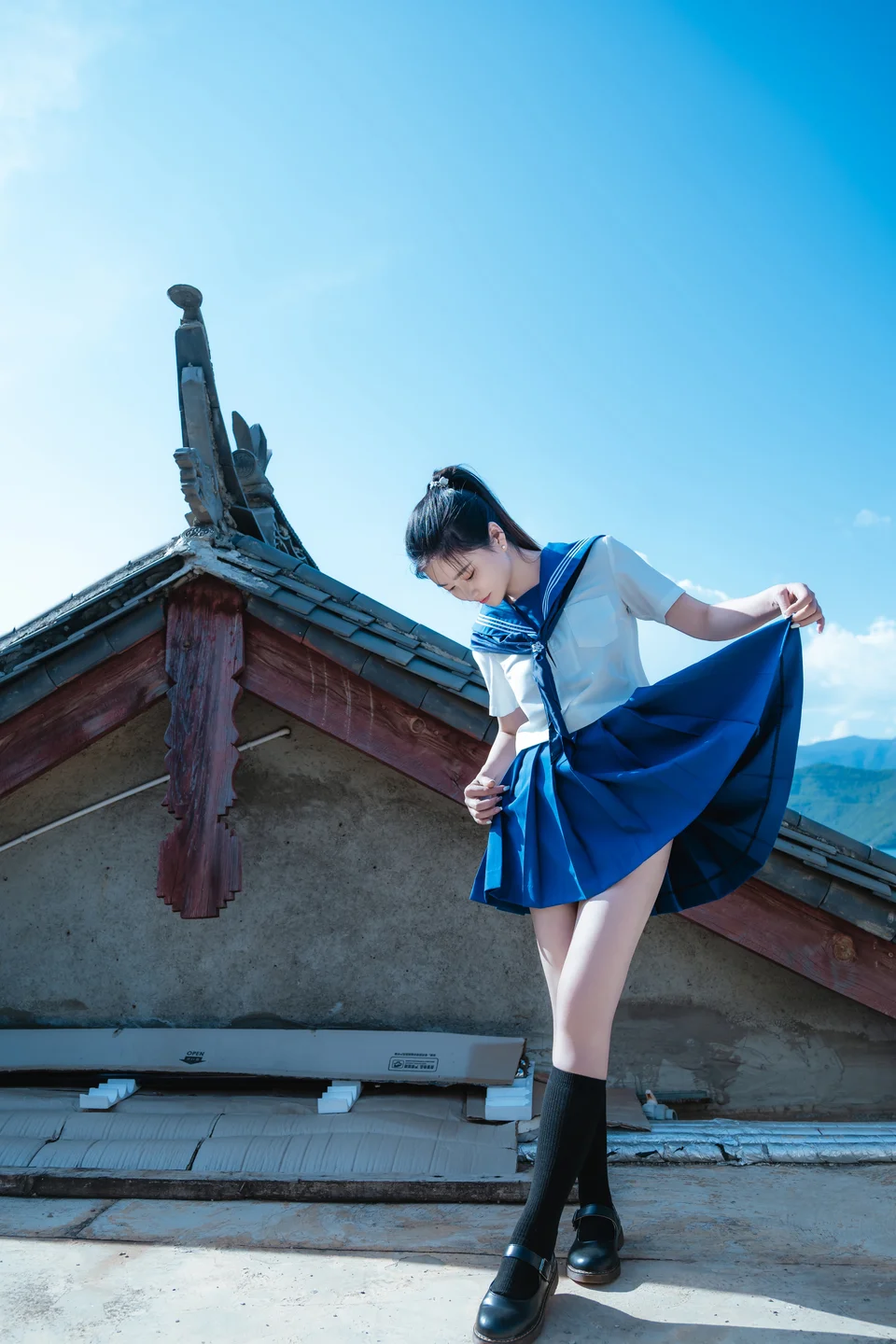 年年 - 泡沫之夏JK [78P-385MB] tg@simisebaisi 【丝足阁】035.webp